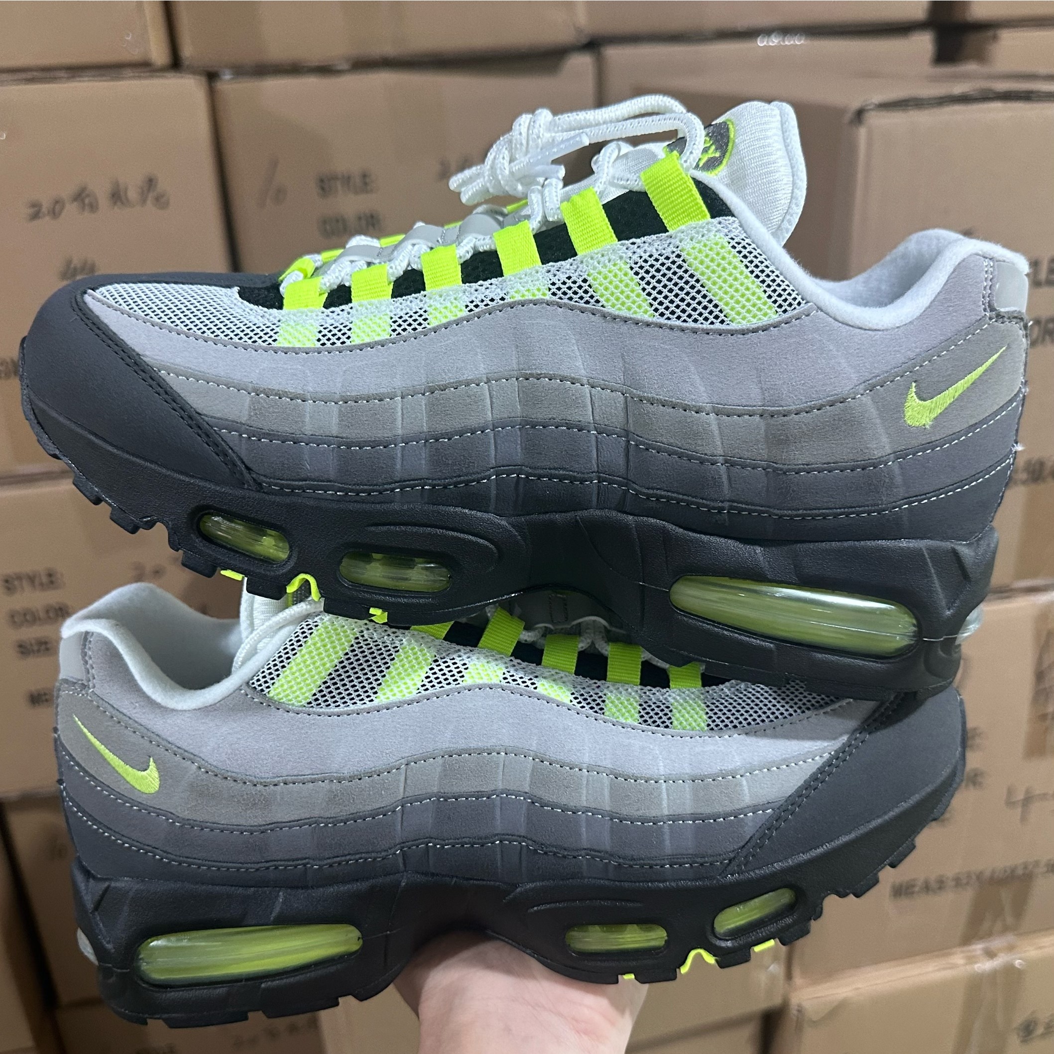 GX Batch Air Max 95 OG Big Bubble Neon Yellow 2025 HM4740-001